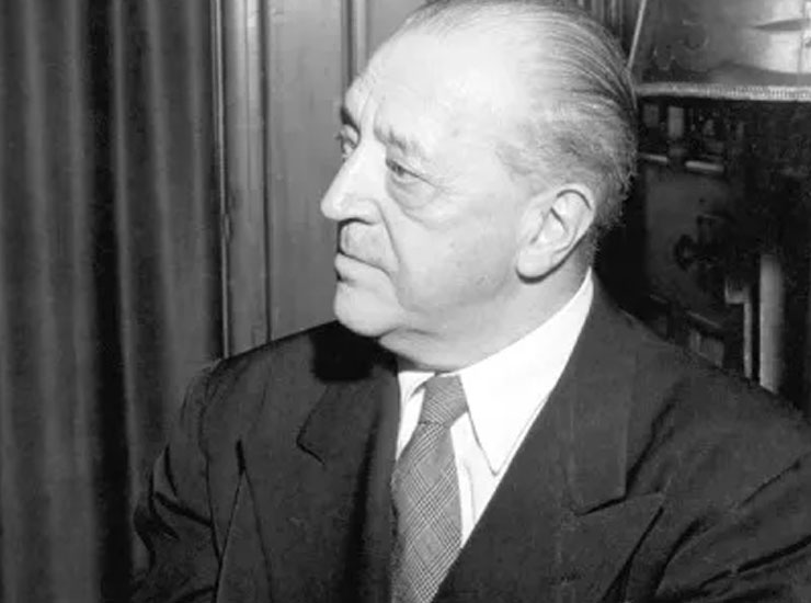 Porträt von Ludwig Mies van der Rohe