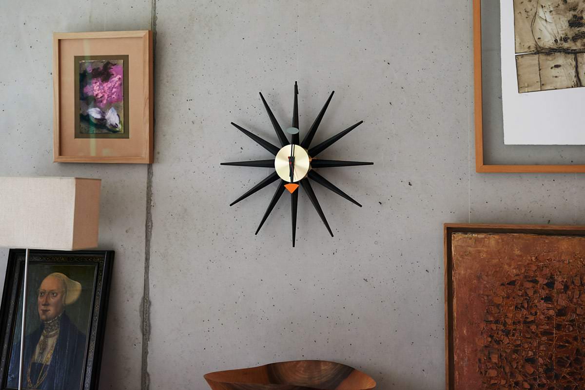 Sunburst Clock