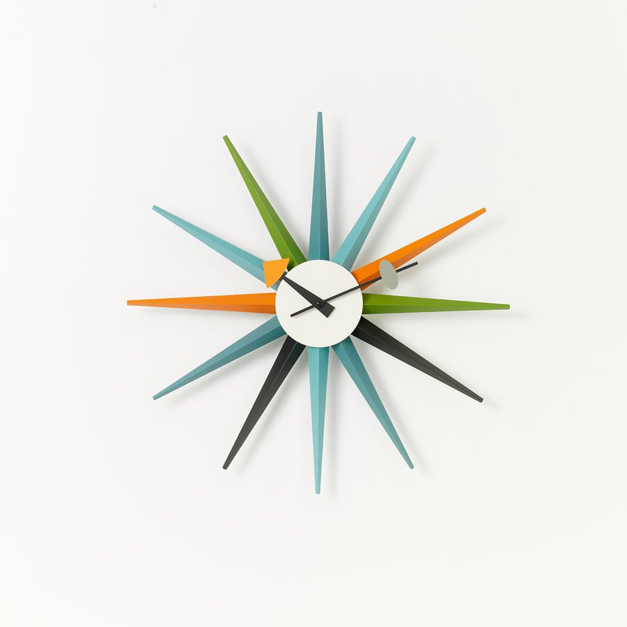 Sunburst Clock