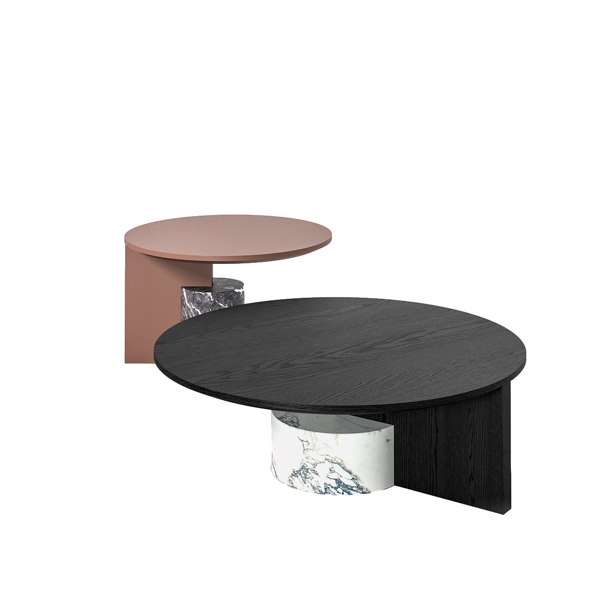 Couch- und Beistelltisch Sengu Low 557