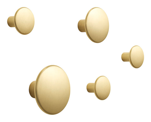 Garderobenhaken The Dots 5er Set Metal