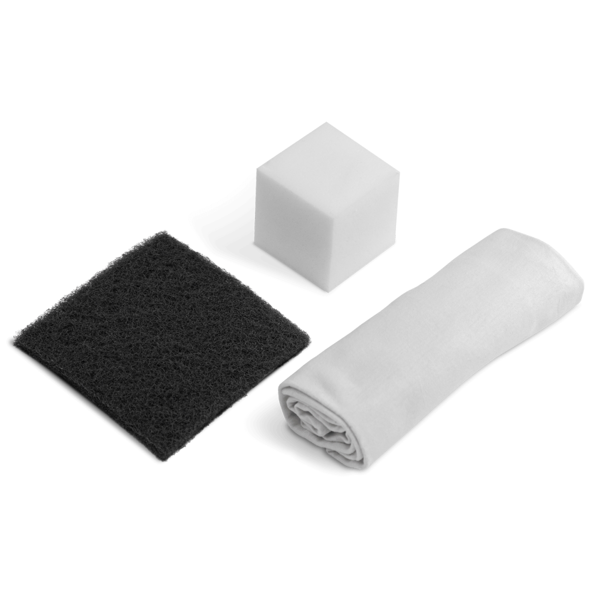 Pflegeset Schwämme und Tuch für Holztische von Janua