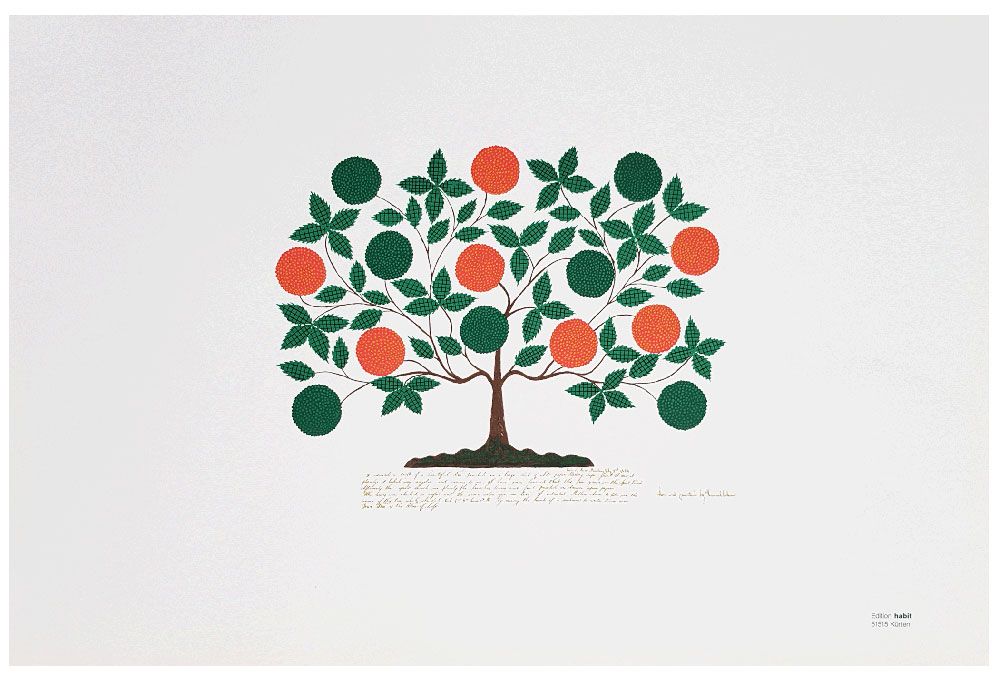 Poster Shaker Lebensbaum