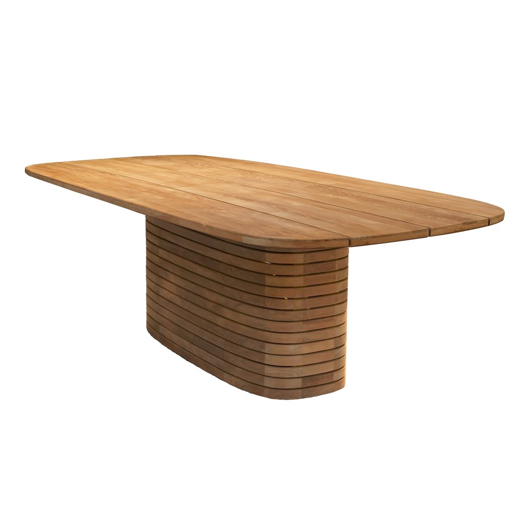 Esstisch Mellow - oval, groß