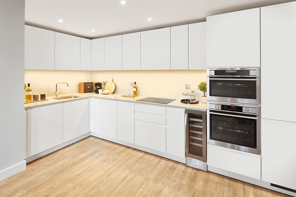 Weiße Nolte Einbauküche