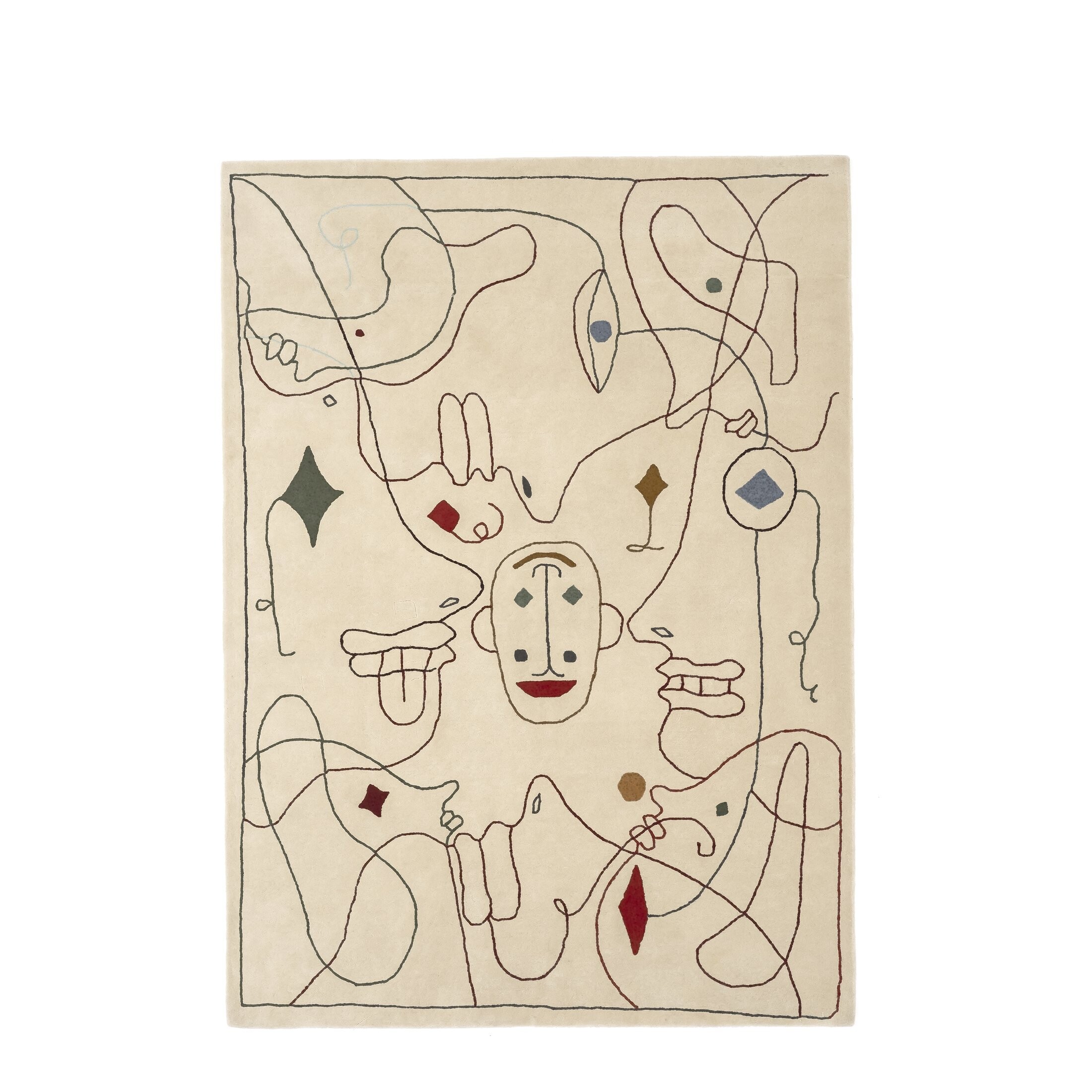 Teppich Silhouette Outdoor