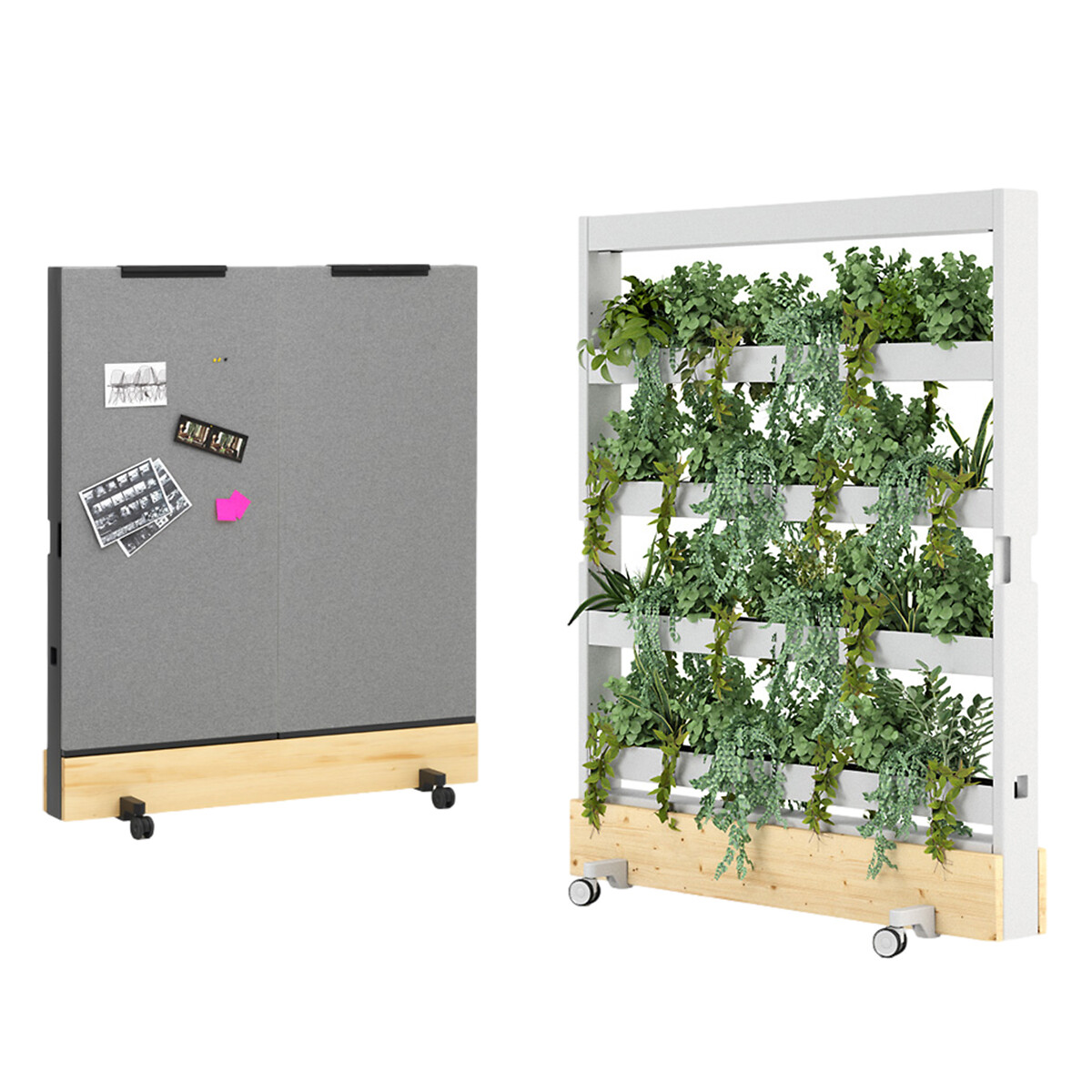 mobile Trennwand Dancing Wall