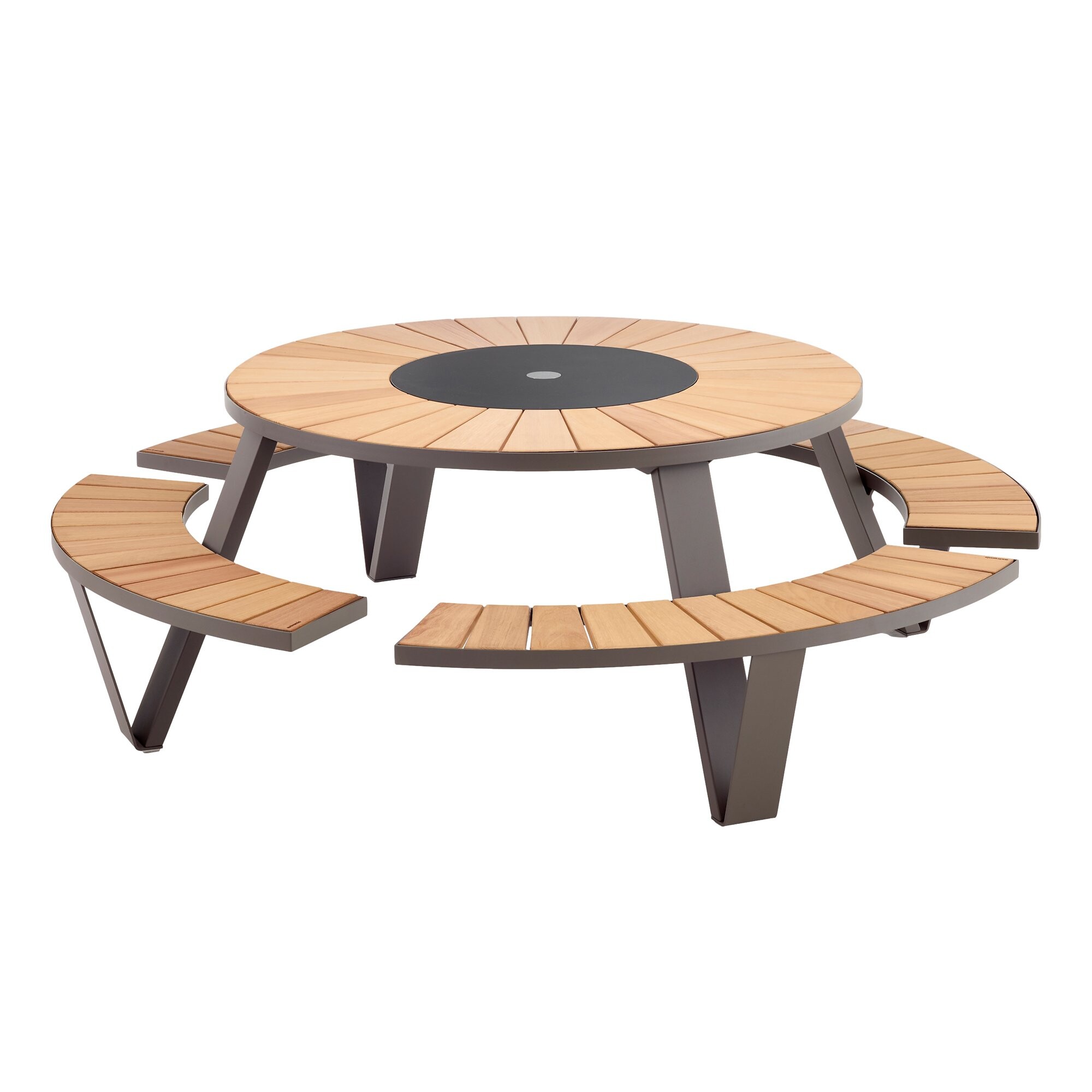 Pantagruel Tisch mit Bänken