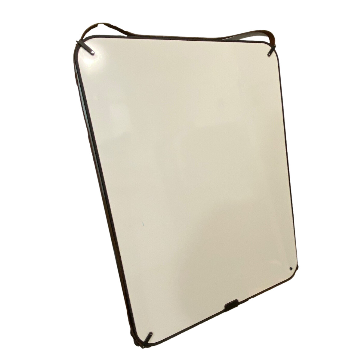 Whiteboard mit Ledergurt