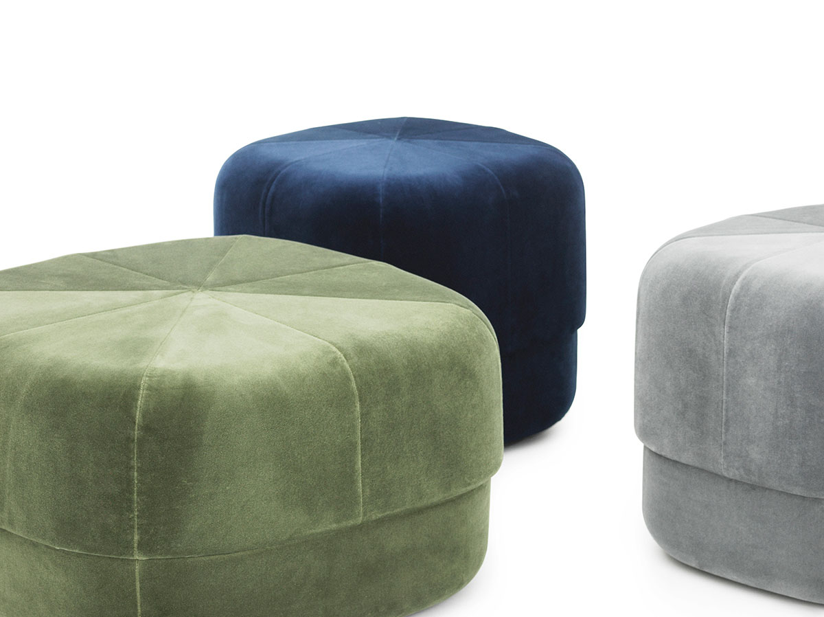 Pouf Circus Velour